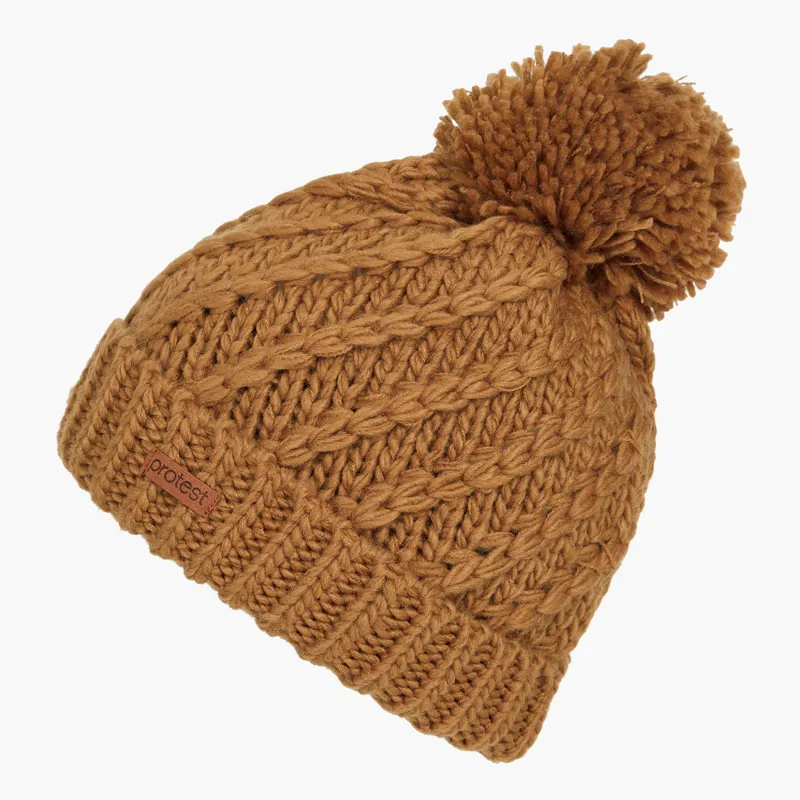 Protest Prtpaisley Beanie Fudgecamel